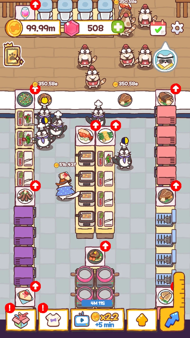 Cooking Cats: Idle Tycoon screenshot